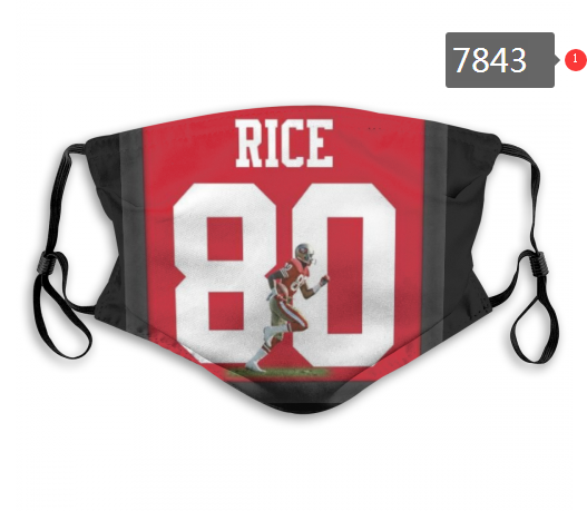 NFL 2020 San Francisco 49ers14 Dust mask with filter